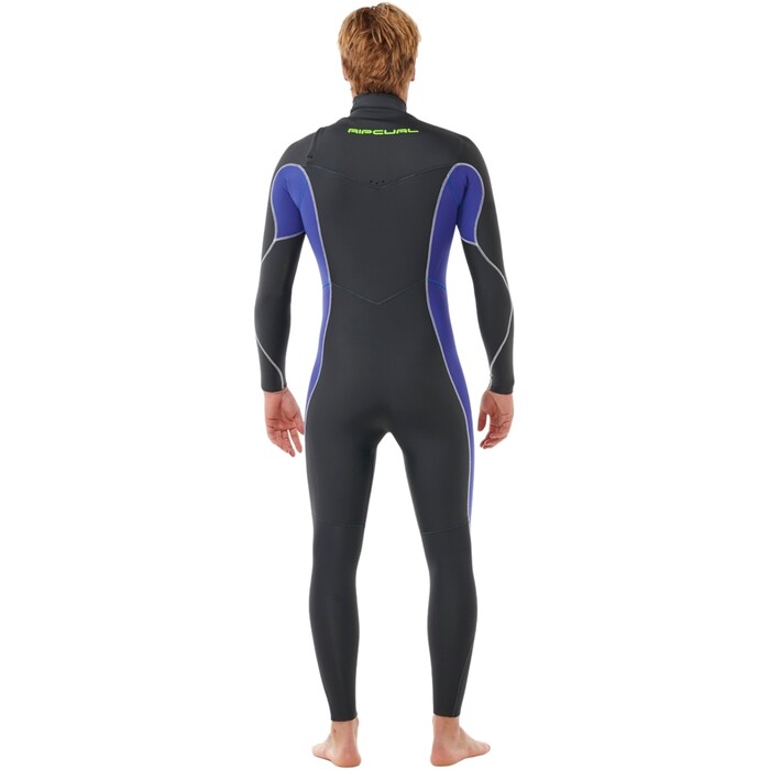 2024 Rip Curl Mens Dawn Patrol Performance 3/2mm Chest Zip Wetsuit 15EMFS - Wild Berry